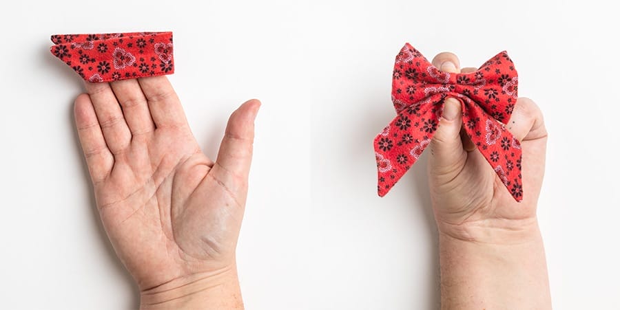 Fabric Hair Bow - FREE PATTERN - Notions - The Connecting Threads Staff ...