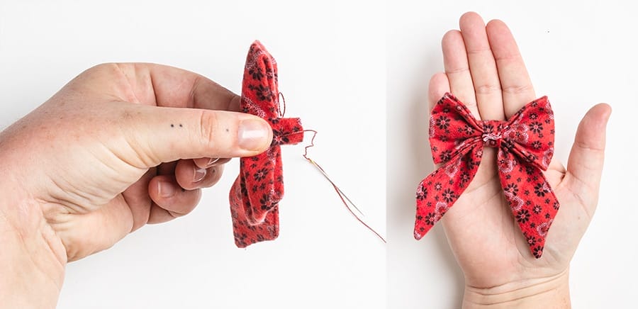 Fabric Hair Bow - FREE PATTERN - Notions - The Connecting Threads Staff ...