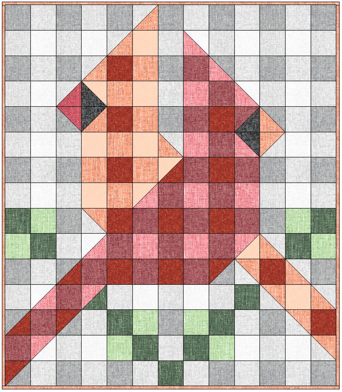 Cardinals Quilt - FREE PATTERN - Notions - The Connecting Threads Staff Blog for Printable Free Quilt Block Patterns