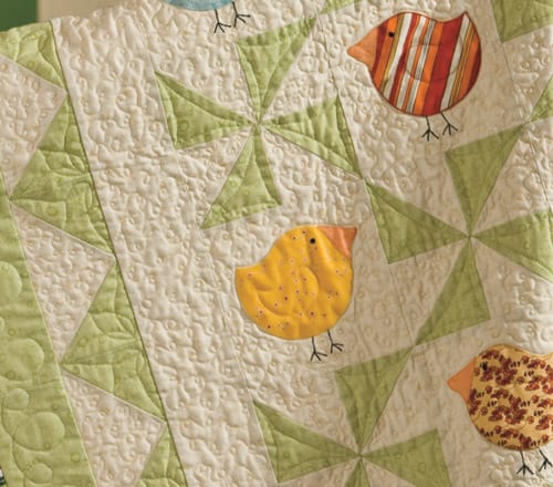 Chubby Chicks quilt in Cheep Talk