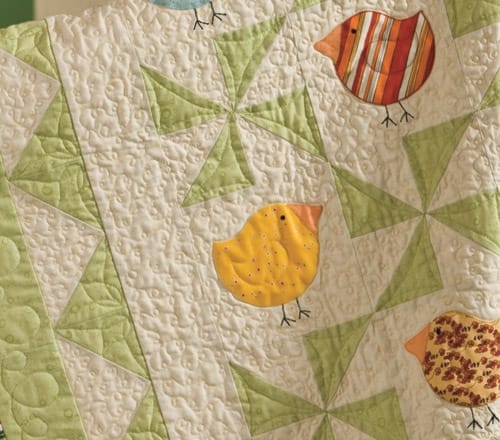 Chubby Chicks quilt in Cheep Talk